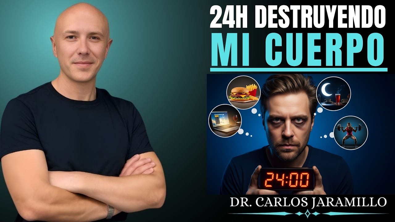 24 Horas Haciendo 5 COSAS Que Destruyen La Salud | Te cuento Qué Me Pasó Dr. Carlos Jaramillo