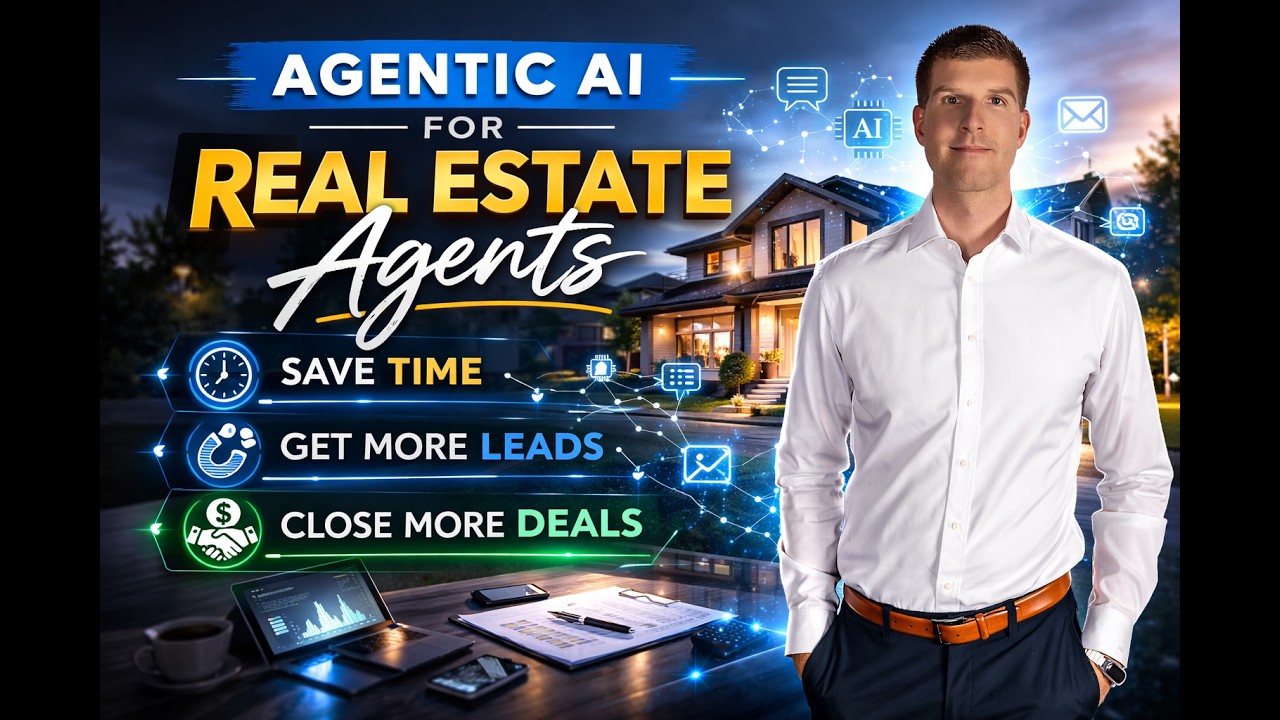 Agentic AI for Real Estate Agents: 18 Ways I’m Using AI to Save Time, Automate Busywork, and Grow Smarter in 2026