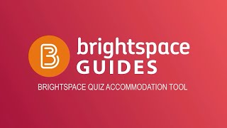 Brightspace Accommodation Tool screenshot 4