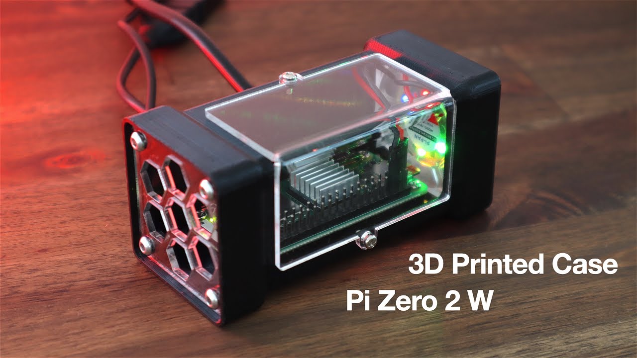 Overholdelse af elev Billy Making A Raspberry Pi Zero 2 W Case - 3D Printed - YouTube