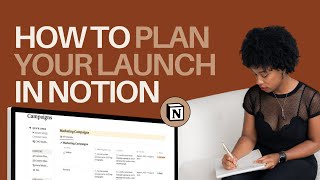 How to plan your next high ticket launch in Notion using the CMO Dashboard