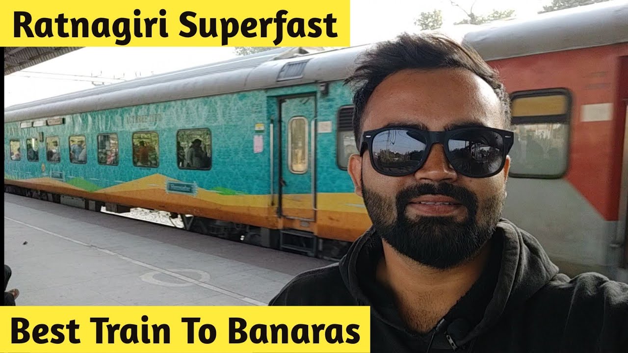 12166 Gorakhpur-Mumbai Ratnagiri Superfast Express || Deoria Sadar to Varanasi train journey