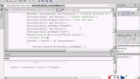 C# NET Array file and exception handling