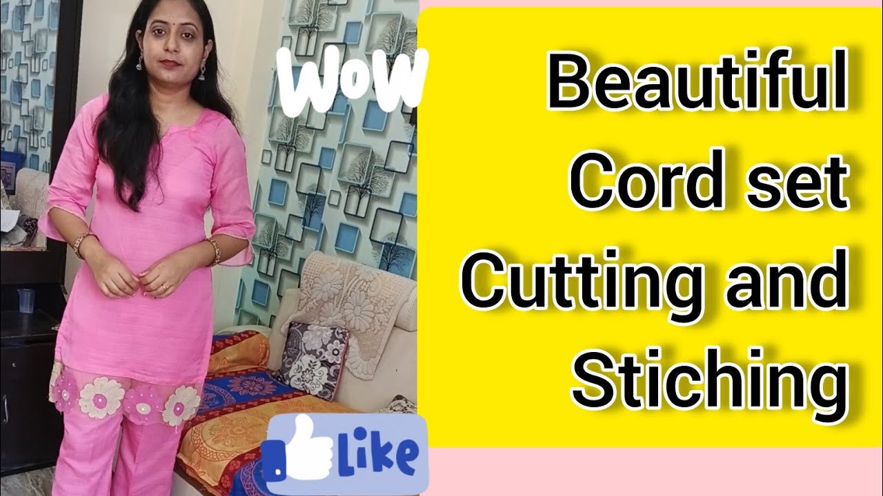 Summer special cord set design part 2| easy stitching at home