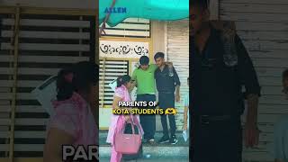 Parents outside the JEE Advanced 2026 Exam Center 🫶❤️