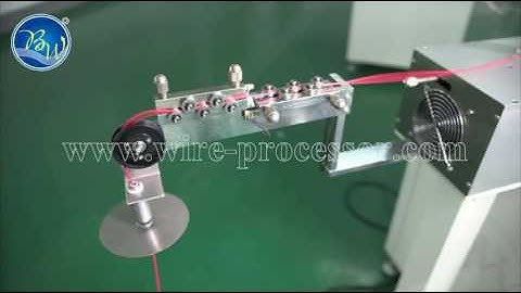 BW-1.0+S Full automatic single end terminal crimping machine with wire collector