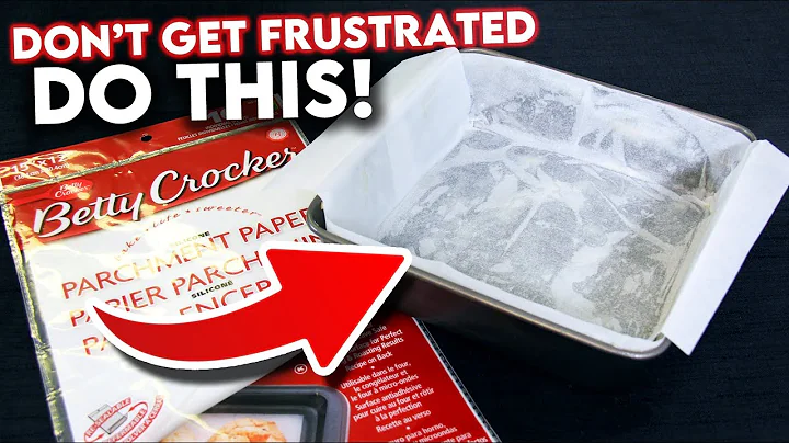 You're Doing It WRONG!! How to Line a Square or Rectangular Pan Like a PRO!