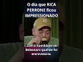 O dia que RICA PERRONE ficou IMPRESSIONADO com a HUMILDADE de Bolsonaro ao ENTREVISTA-LO