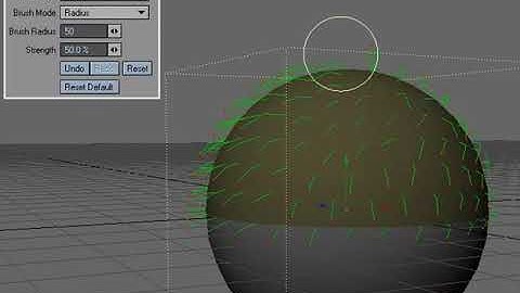 LightWave 9 FiberFX- Edit Guides