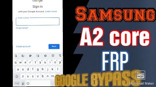 Samsung A2 core Google bypass | Samsung A2 core frp unlock | Samsung A2 core Google Id remove | Hin