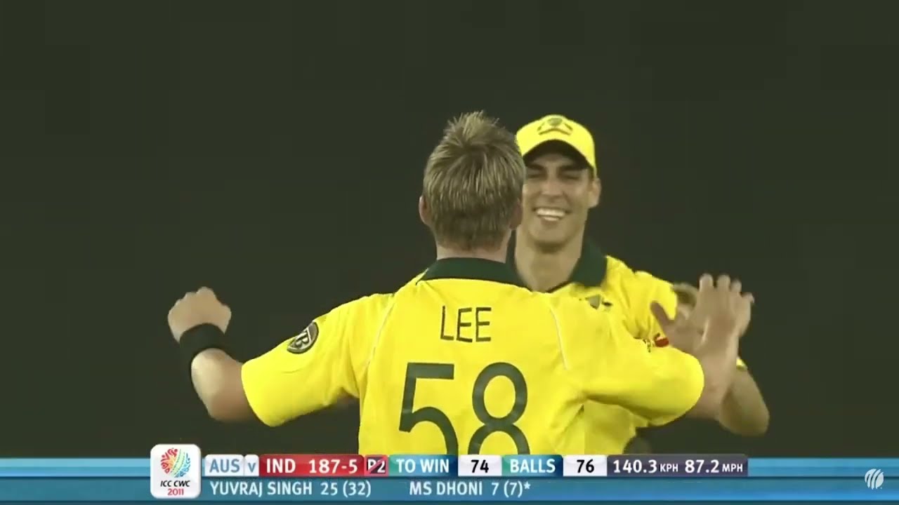 Yuvraj Singh stars in Thrilling chase | India vs Australia 2011 WC