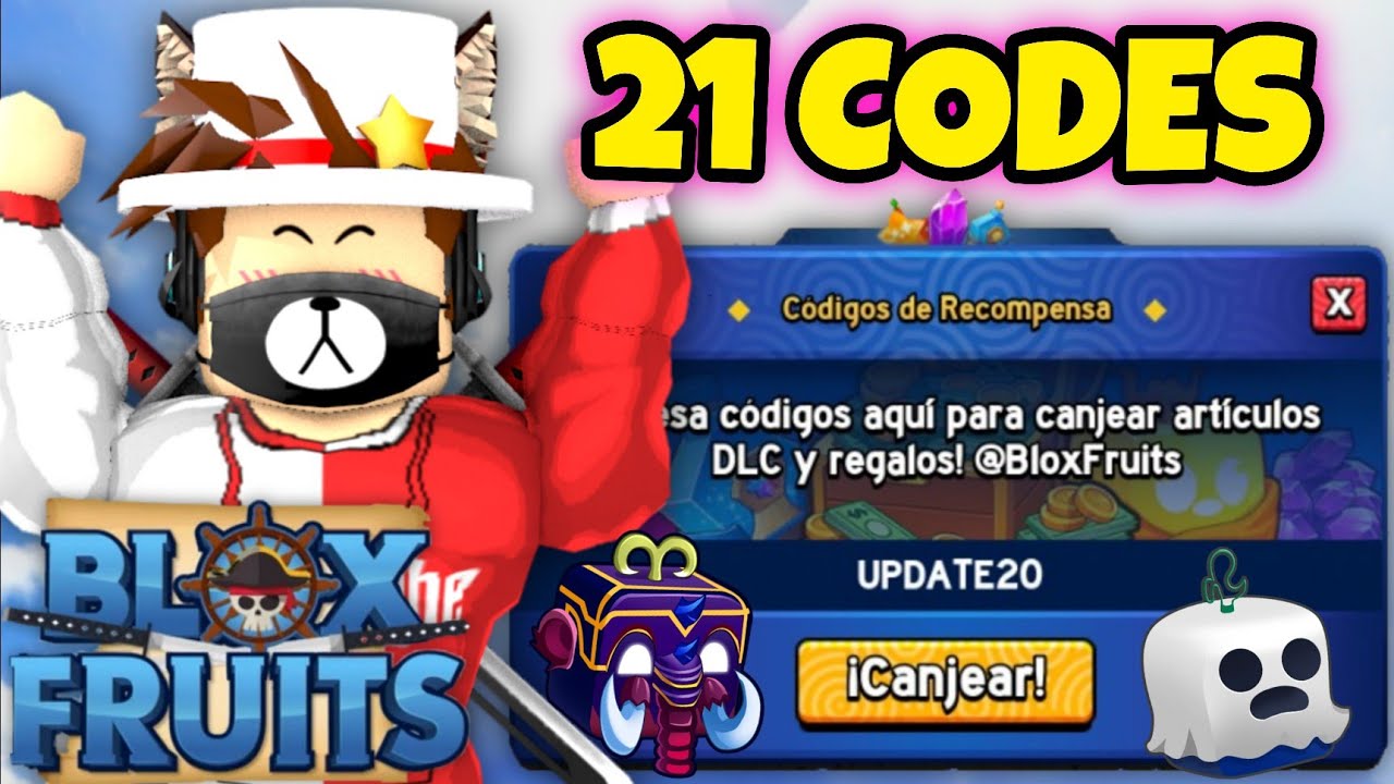 21 CODIGOS DE BLOX FRUITS CODES ROBLOX *DICIEMBRE 2022* 