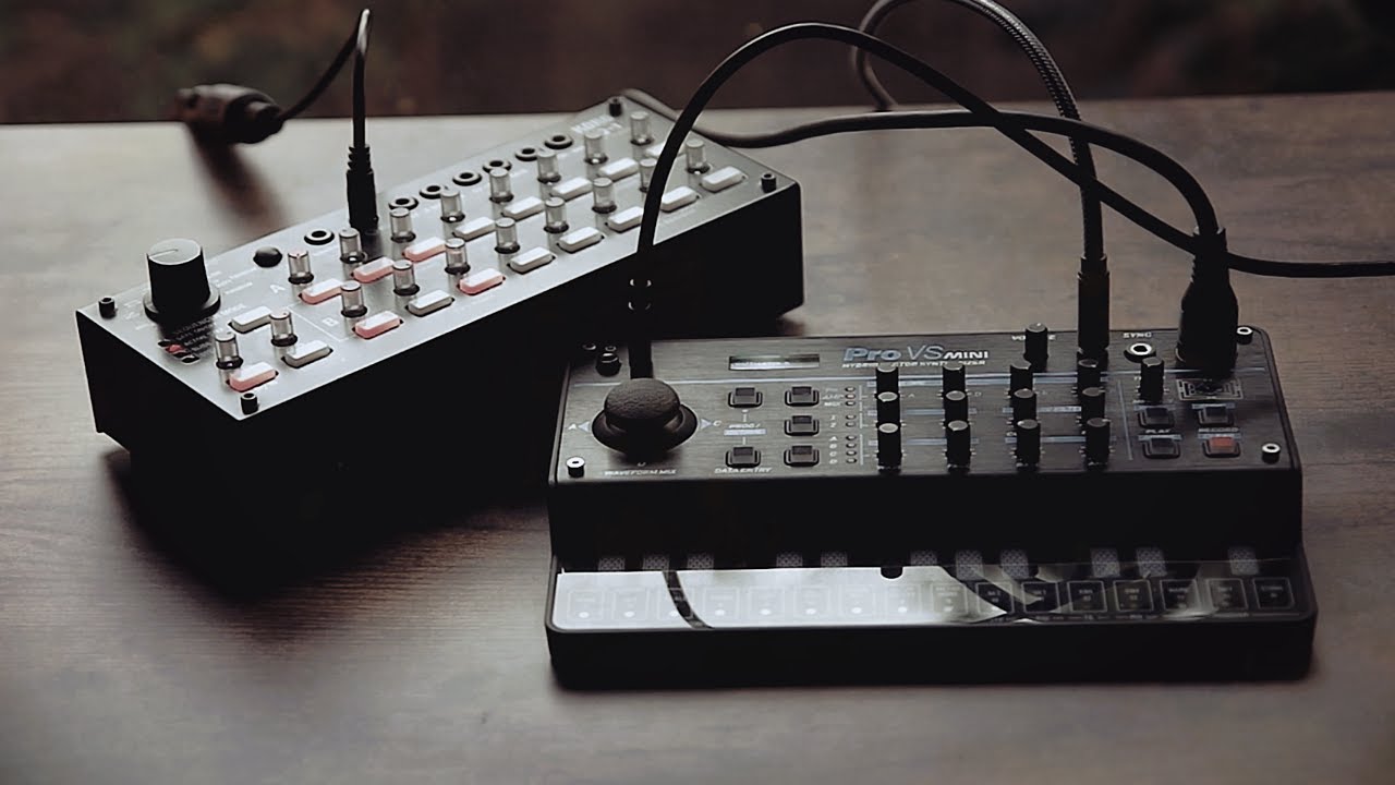 Behringer Pro VS mini  &  korg SQ-1