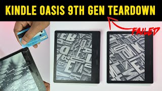 kindle oasis 9th gen failed teardown/ kindle oasis 9th  battery replacement is possible?