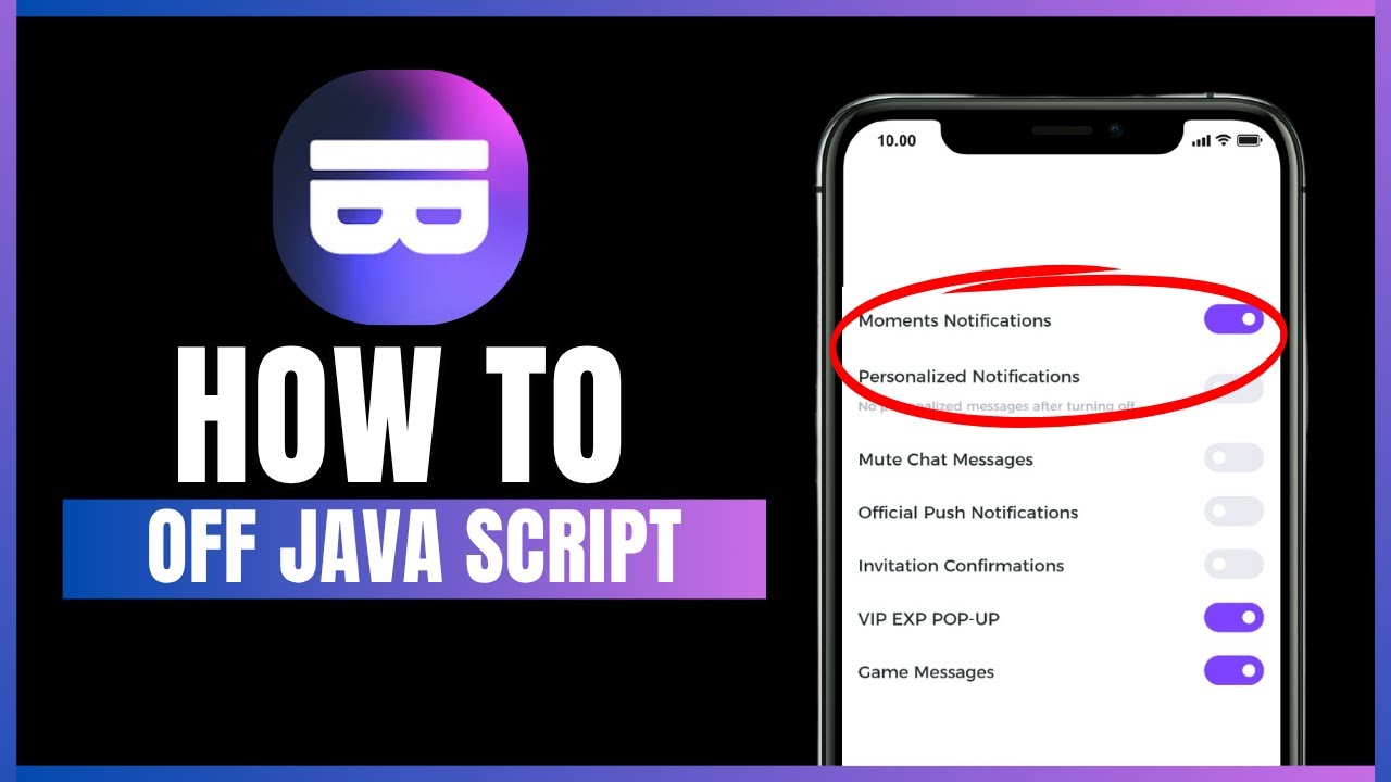 How to turn off JavaScript in InBrowser - YouTube