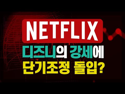 넷플릭스, 디즈니의 강세에 단기조정 돌입? (미주알 GO주알.해외주식투자/20.08.14)