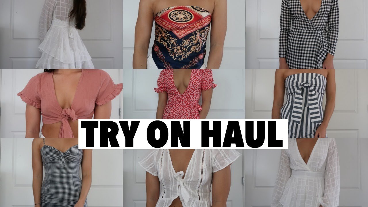 HUGE CLOTHING HAUL FOR EUROPE! | ft. Princess Polly