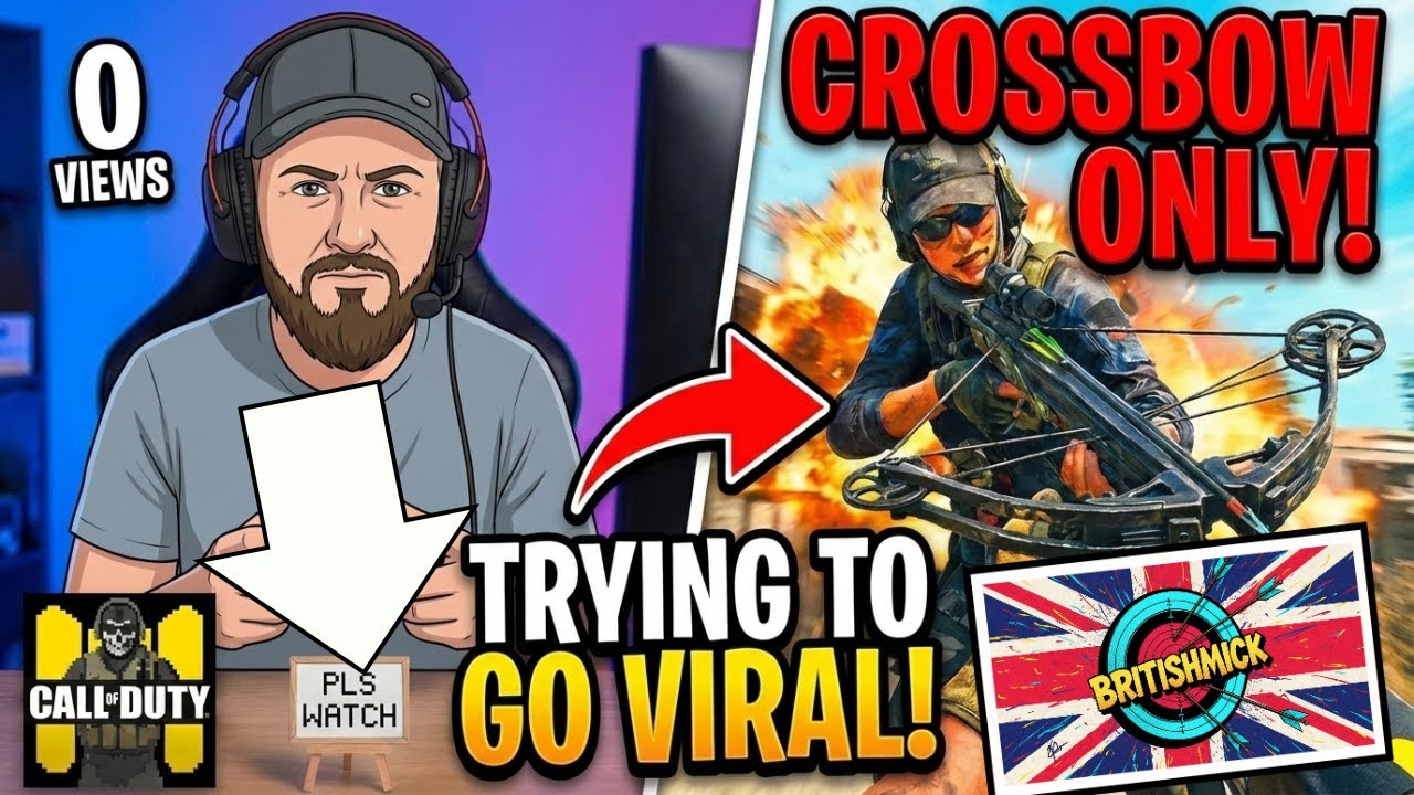 Small WZ YouTuber, Big Crossbow Shots🎯 