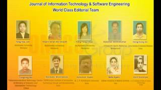 Journal of Information Technology & Software Engineering | OMICS Publishing Group