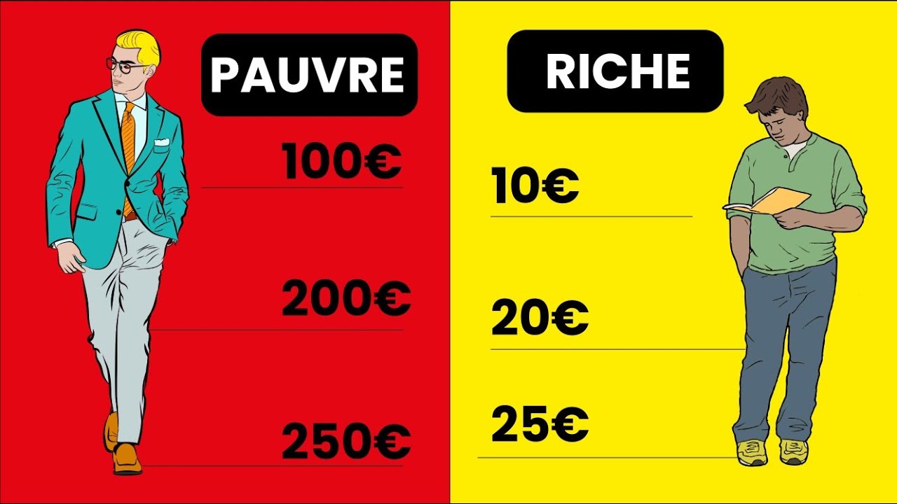 Voici la différence entre ETRE Riche et AVOIR de l'Argent ?