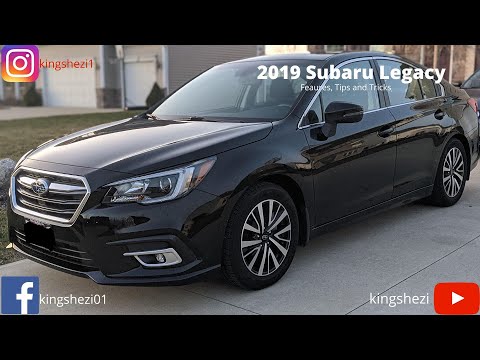 2019 Subaru Legacy Features Tips and Tricks