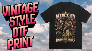 Vintage DTF Printing Tutorial Color Knockout + Halftones