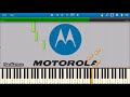 MOTOROLA RAZR V3 RINGTONES IN SYNTHESIA