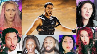 "Are you not Entertained" l Gladiator (2000) l YouTubers React