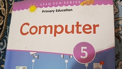 afaq sun series new computer class 5th page 25by #MentorEnglish @ProfMARaza