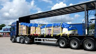 BPW HESTAL CargoMaster load securing system.