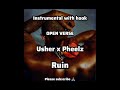 Usher x Pheelz - Ruin | freebeat instrumental hook afrobeat afro pop type free beat #foryou #fyp #fy