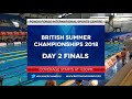 British Summer Championships 2018 – Day 2 Finals