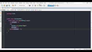 creacion de un ciclo Ciclo Do -While con un contador en java