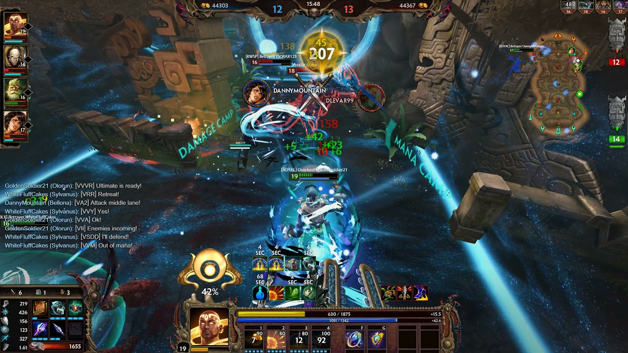 Smite Highlight - HP Calculated