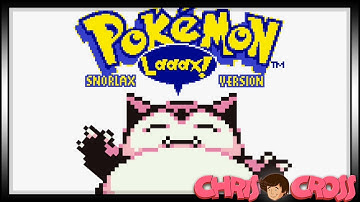 Pokemon Snorlax Version Intro - Game Boy