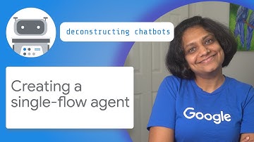 Creating a single-flow conversational agent