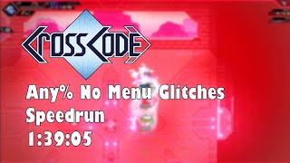 CrossCode - Any% No Menu Glitches speedrun - 1:41:46 RTA (1:39:05 no loads)