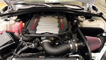 2017 Camaro SS K&N cold air intake review