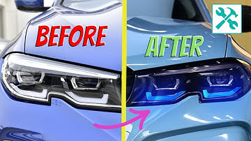 BMW | How To install RGB day RUNNING light? 🛠 💡 🚗