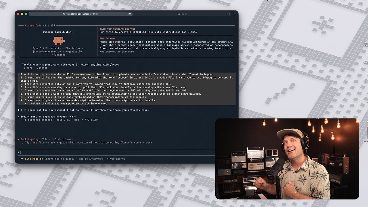 Best podcast hosting and Claude/ChatGPT combo: Transistor.fm's MCP server