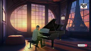 Romantic Sunset Evening Piano Session in Paris - A Moment of Tenderness screenshot 4