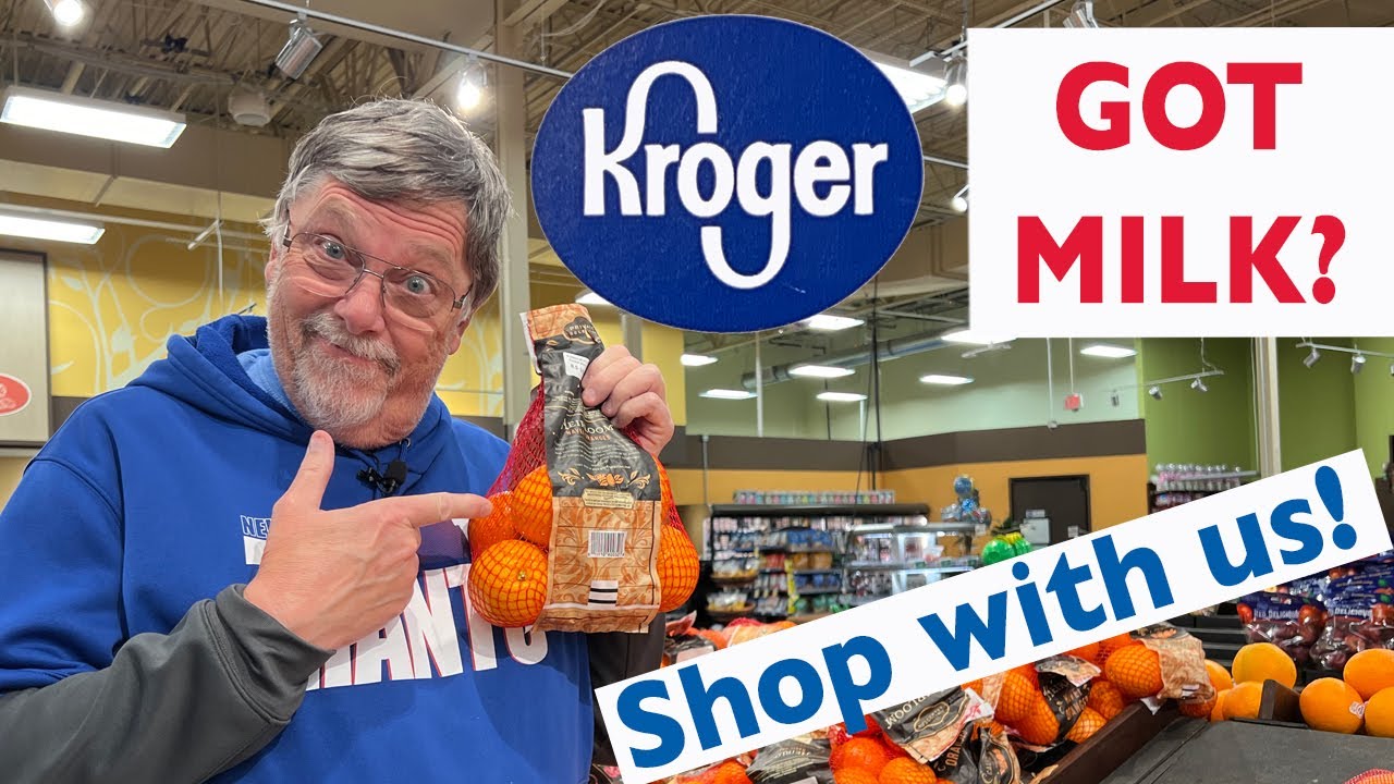 What you should buy at KROGER this week! MILK! SHOP WITH US! YouTube
