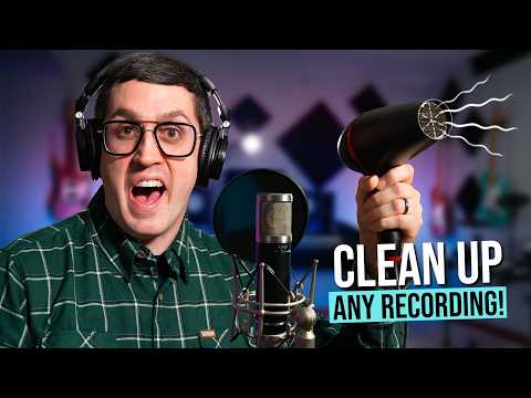 This AI Removes Background Noise From ANY Recording!