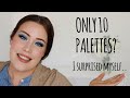 MY TOP 10 EYESHADOW PALETTES | I'M SURPRISED AT WHAT I CHOSE..