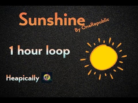 OneRepublic - Sunshine (tradução) 