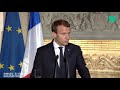 Ouragan irma depuis athnes macron justifie de ne pas stre encore dplac auprs des sinistrs