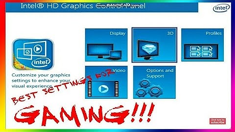 Intel HD Graphics Best Settings For Gaming | Lag Free Settings