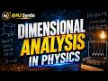 Dimensional Analysis in Physics