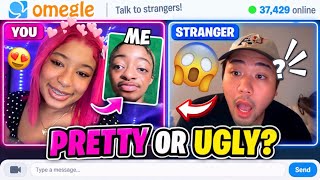 ATTRACTIVE VS UNATTRACTIVE ON OMEGLE… THE DIFFERENCE WAS CRAZY 😭