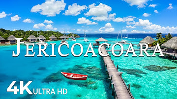 FLYING OVER JERICOACOARA (4K UHD) – Soothing Music Along With Beautiful Nature Video -4K VideoUHD #2
